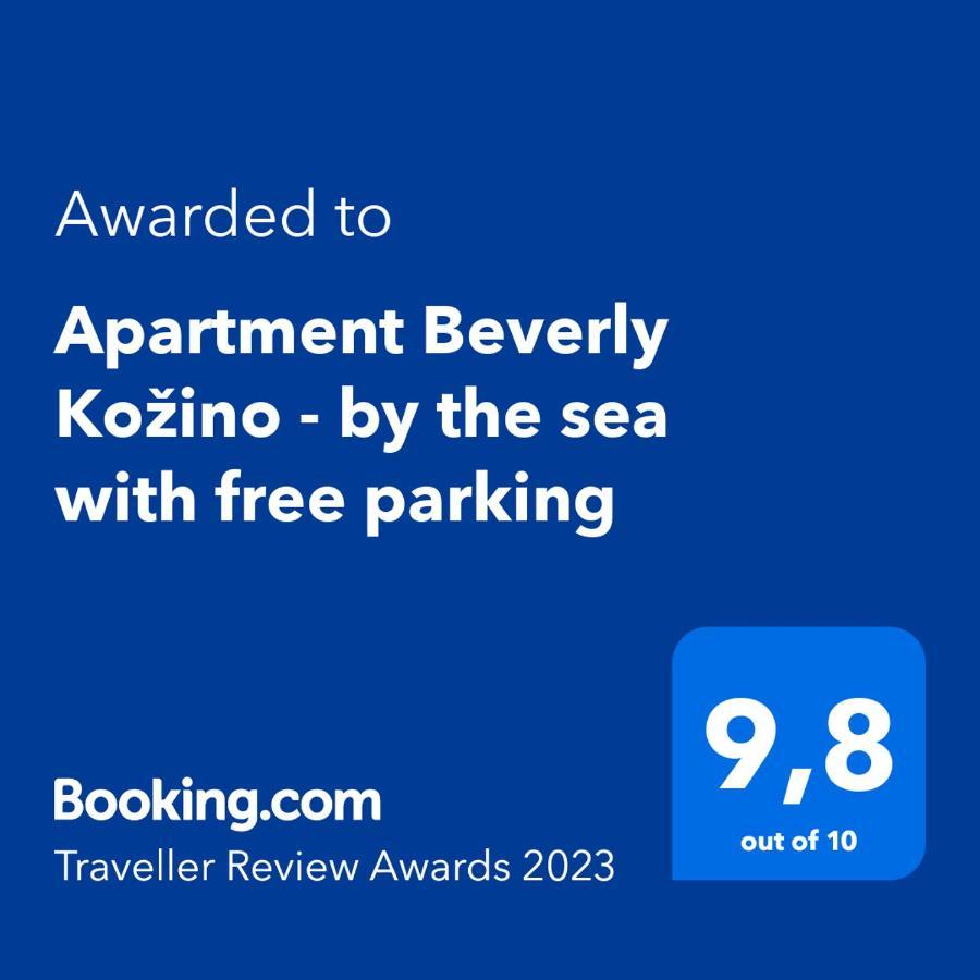Apartment Beverly Kozino - By The Sea With Free Parking Kültér fotó